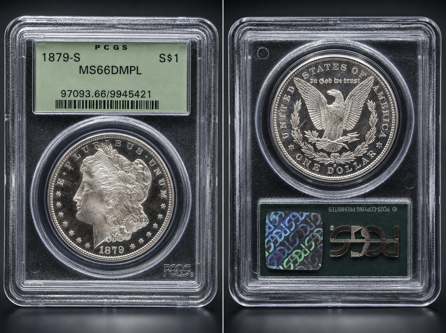 Holder, front and back